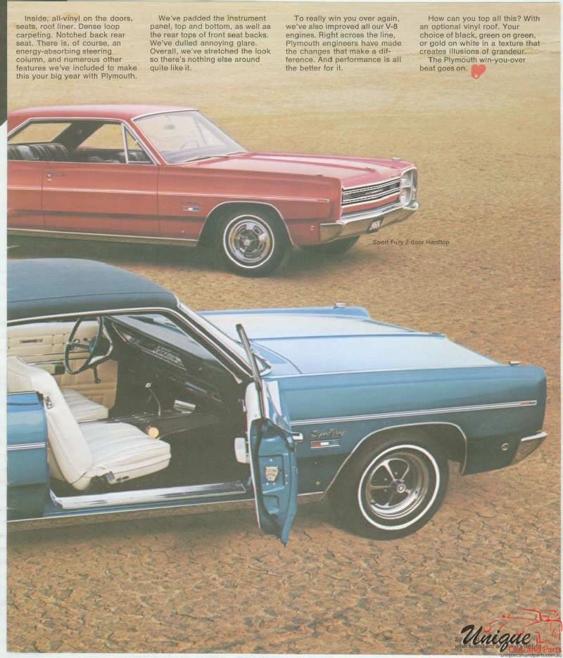1968 Plymouth Fury Brochure Page 13